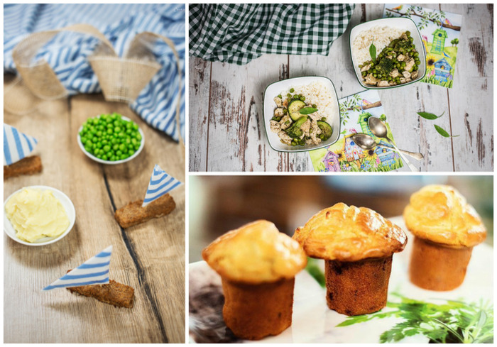 Kinder Rezepte Collage